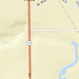 MT-16 Froid MT 59226 America Street Map