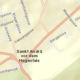 Sankt Andrä vor dem Hagenthale Street Map
