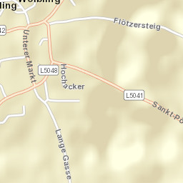 Oberwölbling Street Map