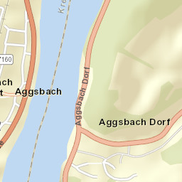 Aggsbach Street Map