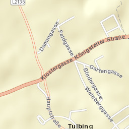 Tulbing Street Map