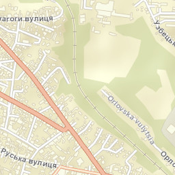 Chernivtsi Street Map