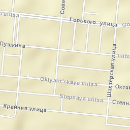 Sholokhovskiy Street Map