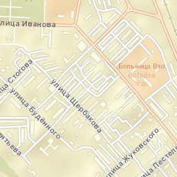 Akhtubinsk Street Map