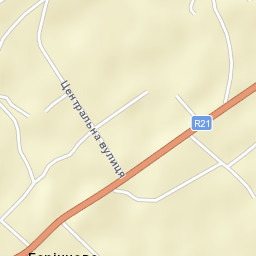 Horinchovo Street Map