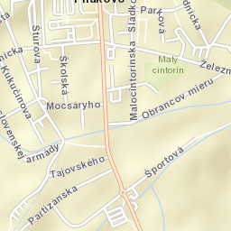 Fiľakovo Street Map