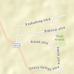 Döge Street Map