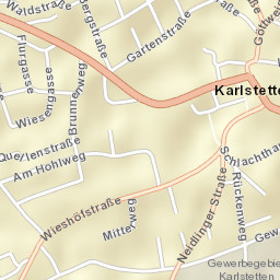 Karlstetten Street Map