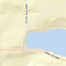 12706 58th Street Northwest, Epping, ND Street Map