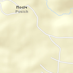 Khust Raion Street Map