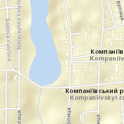 Kompaniyivka Street Map