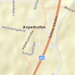 Asperhofen Street Map