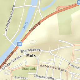 Melk Street Map