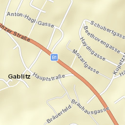 Gablitz Street Map