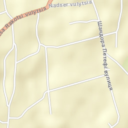 Velyki Berehy Street Map