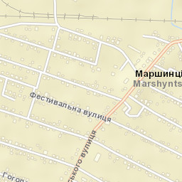 Marshintsy Street Map