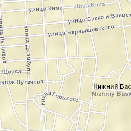 Nizhniy Baskunchak Street Map