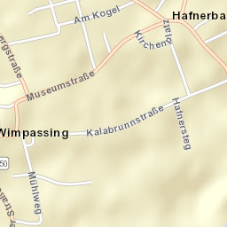 Hafnerbach Street Map