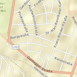Viehofen Street Map