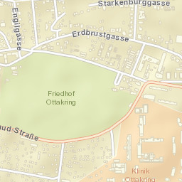 Ottakring Street Map