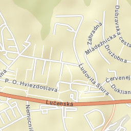 Veľký Krtíš Street Map