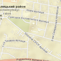 Chechelnyk Street Map