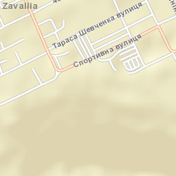 Zavallya Street Map