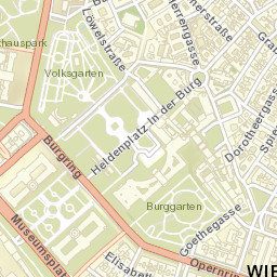 Kunsthistorisches Museum, Vienna, Austria Street Map