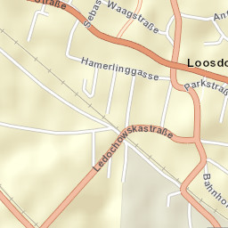 Loosdorf Street Map
