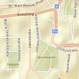 Sankt Pölten Street Map