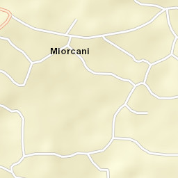 Miorcani Street Map