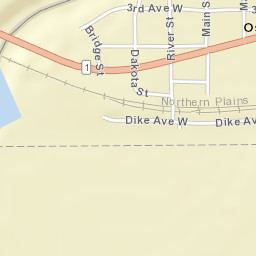 16140-16148 Highway 1, Oslo, ND 56744 Street Map