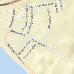 Persenbeug Street Map