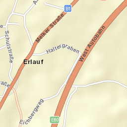 Erlauf Street Map
