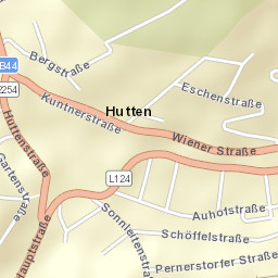 Hutten Street Map