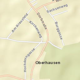Oberhausen Street Map