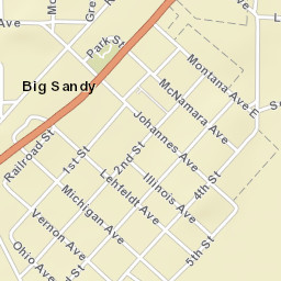 Railroad Street, Big Sandy, MT 59520, USA Street Map