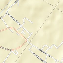 Dudince Street Map