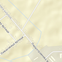 Vynohradiv Raion Street Map