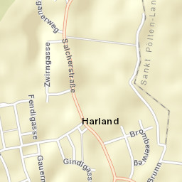 Harland Street Map