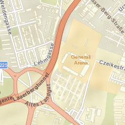 Favoriten Street Map