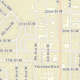 1751-1767 2nd Avenue West, Williston, ND Street Map