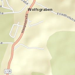 Wolfsgraben Street Map