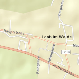 Laab im Walde Street Map