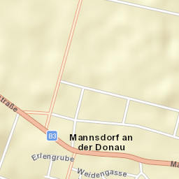 Mannsdorf an der Donau Street Map