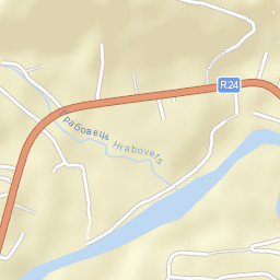 Verkhovyna Street Map