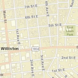 148-198 E Broadway, Williston, ND 58801, USA Street Map