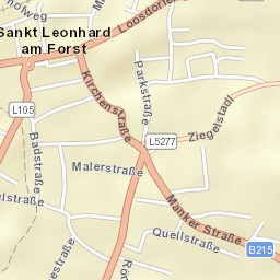 Sankt Leonhard am Forst Street Map