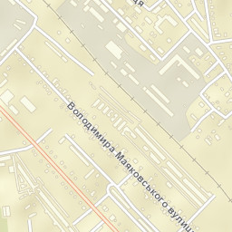 Avdiyivka Street Map