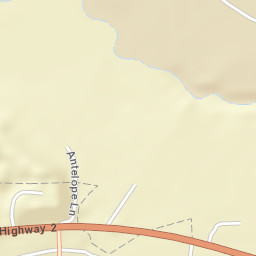 55564 U.S. 2, Nashua, MT 59248, USA Street Map